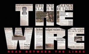 the great pseudo docu drama TV series 'The Wire' (2002-2008) on HBO is known as a critically acclaimed series that never really got is props for telling a real story about the socio-economics and ganglife of inner-city Baltimore.