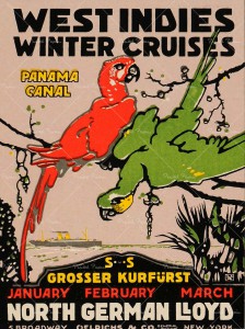 West Indies poster by German Company